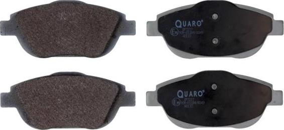 QUARO QP7217 - Тормозные колодки, дисковые, комплект autodif.ru