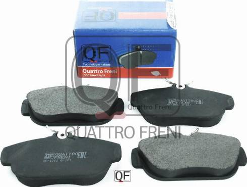 Quattro Freni QF56100 - Тормозные колодки, дисковые, комплект autodif.ru