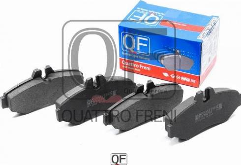 Quattro Freni QF500600 - Тормозные колодки, дисковые, комплект autodif.ru