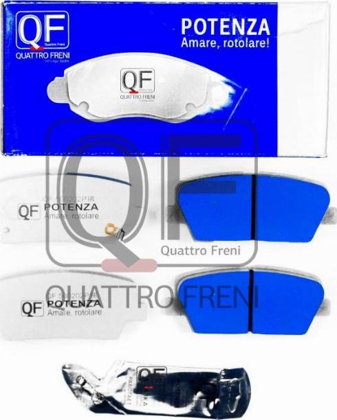 Quattro Freni QF500202P - Тормозные колодки, дисковые, комплект autodif.ru