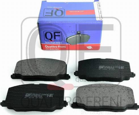 Quattro Freni QF58600 - Тормозные колодки, дисковые, комплект autodif.ru
