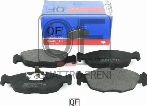 Quattro Freni QF61100 - Тормозные колодки, дисковые, комплект autodif.ru