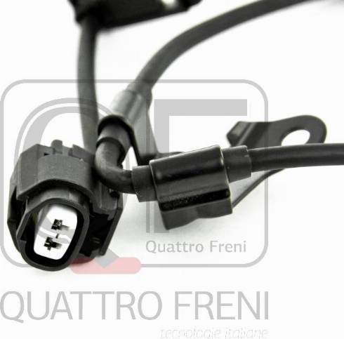 Quattro Freni QF61F00180 - Ремонтный комплект кабеля, датчик частоты вращения колеса autodif.ru