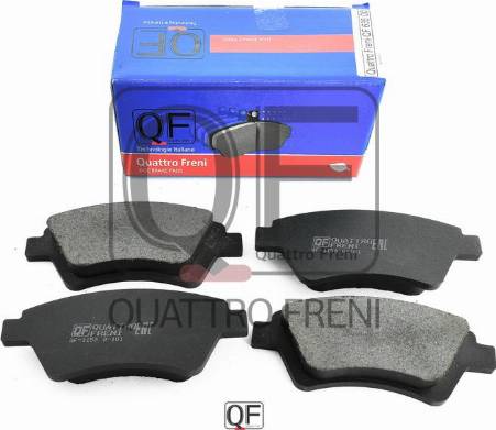 Quattro Freni QF63500 - Тормозные колодки, дисковые, комплект autodif.ru