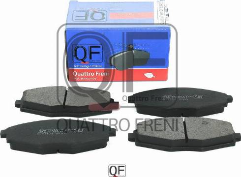 Quattro Freni QF62400 - Тормозные колодки, дисковые, комплект autodif.ru