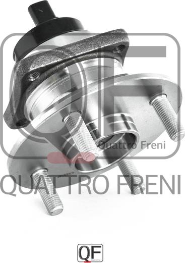 Quattro Freni QF04D00092 - Ступица колеса, поворотный кулак autodif.ru