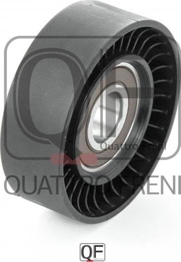 Quattro Freni QF00100259 - Ролик, поликлиновый ремень autodif.ru