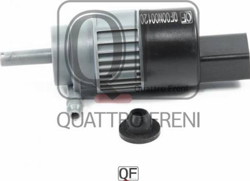 Quattro Freni QF00N00120 - Адаптер, водяной насос омывателя autodif.ru