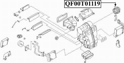 Quattro Freni QF00T01119 - Вентилятор салона autodif.ru