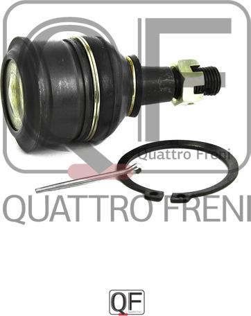 Quattro Freni QF00U00139 - Шаровая опора, несущий / направляющий шарнир autodif.ru
