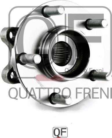 Quattro Freni QF00U00135 - Ступица колеса, поворотный кулак autodif.ru