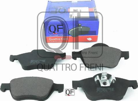 Quattro Freni QF89600 - Тормозные колодки, дисковые, комплект autodif.ru