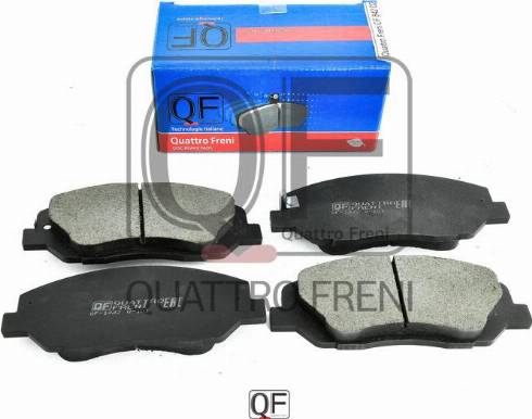 Quattro Freni QF84202 - Тормозные колодки, дисковые, комплект autodif.ru