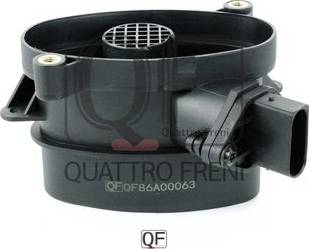 Quattro Freni QF86A00063 - Датчик потока, массы воздуха autodif.ru