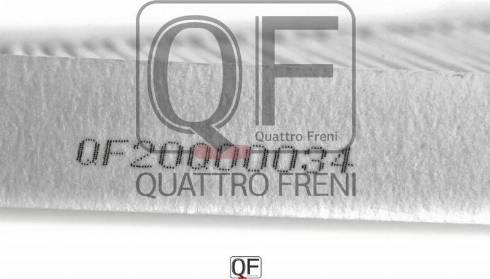 Quattro Freni QF20Q00034 - Фильтр воздуха в салоне autodif.ru