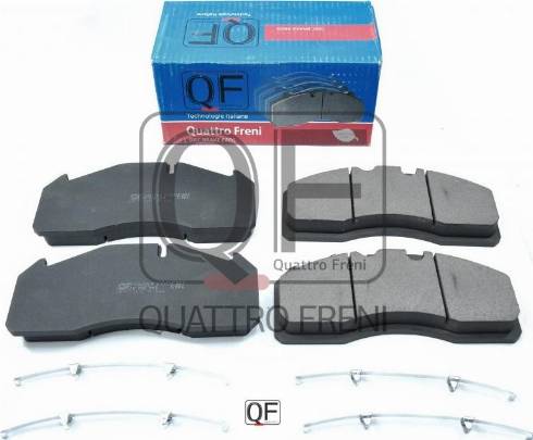 Quattro Freni QF70351 - Тормозные колодки, дисковые, комплект autodif.ru