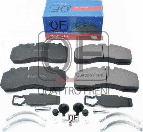 Quattro Freni QF70250 - Тормозные колодки, дисковые, комплект autodif.ru
