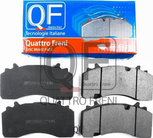Quattro Freni QF72700 - Тормозные колодки, дисковые, комплект autodif.ru