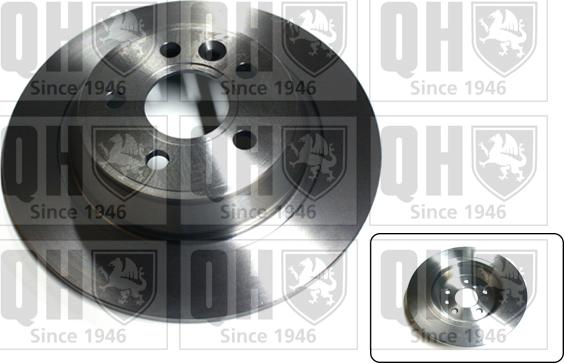 Quinton Hazell BDC5561 - Тормозной диск autodif.ru