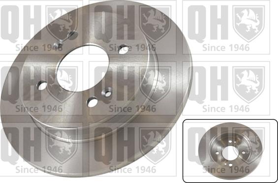 Quinton Hazell BDC5568 - Тормозной диск autodif.ru