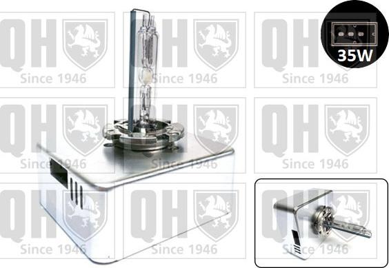 Quinton Hazell QBL125G - Лампа накаливания, основная фара autodif.ru