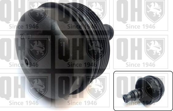Quinton Hazell QOC1028 - Крышка, корпус масляного фильтра autodif.ru