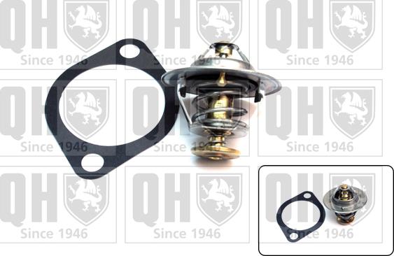 Quinton Hazell QTH411K - Термостат охлаждающей жидкости / корпус autodif.ru