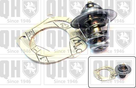 Quinton Hazell QTH584K - Термостат охлаждающей жидкости / корпус autodif.ru