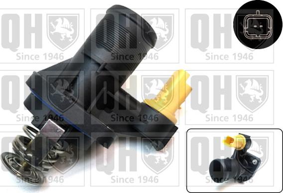 Quinton Hazell QTH696K - Термостат охлаждающей жидкости / корпус autodif.ru
