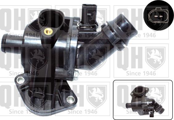 Quinton Hazell QTH675K - Термостат охлаждающей жидкости / корпус autodif.ru