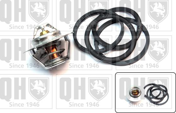 Quinton Hazell QTH355K - Термостат охлаждающей жидкости / корпус autodif.ru