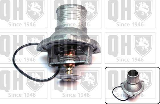 Quinton Hazell QTH334K - Термостат охлаждающей жидкости / корпус autodif.ru