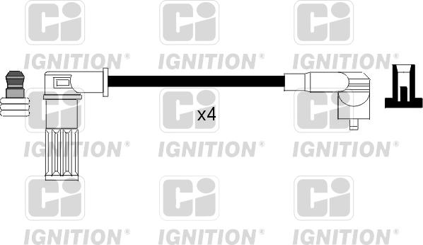 Quinton Hazell XC551 - Комплект проводов зажигания autodif.ru