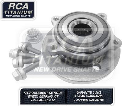 RCA France RCAK1196 - Комплект подшипника ступицы колеса autodif.ru