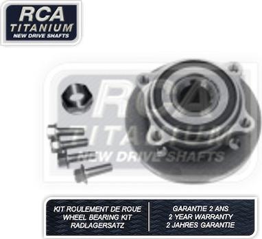 RCA France RCAK1161 - Комплект подшипника ступицы колеса autodif.ru