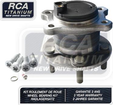 RCA France RCAK1235 - Комплект подшипника ступицы колеса autodif.ru
