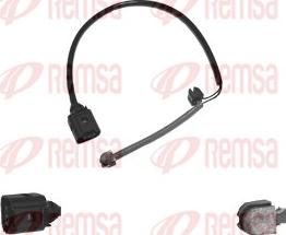 Remsa 001040 - Сигнализатор, износ тормозных колодок autodif.ru