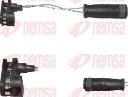 Remsa 001043 - Сигнализатор, износ тормозных колодок autodif.ru