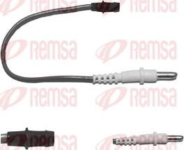 Remsa 001011 - Сигнализатор, износ тормозных колодок autodif.ru