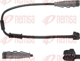 Remsa 001075 - Сигнализатор, износ тормозных колодок autodif.ru