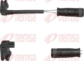 Remsa 001076 - Сигнализатор, износ тормозных колодок autodif.ru