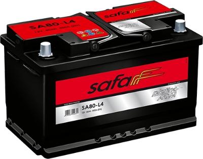 SAFA SA80-L4 - Стартерная аккумуляторная батарея, АКБ autodif.ru