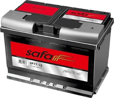 SAFA SP77-L3 - Стартерная аккумуляторная батарея, АКБ autodif.ru