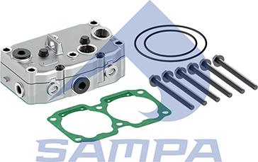 Sampa 094.276 - Головка цилиндра, пневматический компрессор autodif.ru