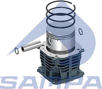 Sampa 096.920 - Гильза цилиндра, пневматический компрессор autodif.ru