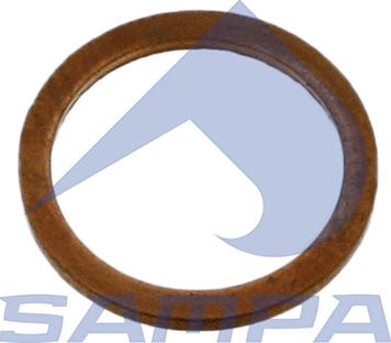 Sampa 096.4725 - Уплотнительное кольцо, резьбовая пробка маслосливного отверстия autodif.ru