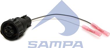 Sampa 093.329 - р/к разъема !фишка 4/2-pin с кабелем для датчиков на байонете \Volvo FM/FH autodif.ru