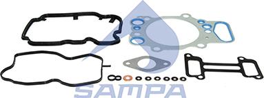 Sampa 040.631 - Комплект прокладок, головка цилиндра autodif.ru