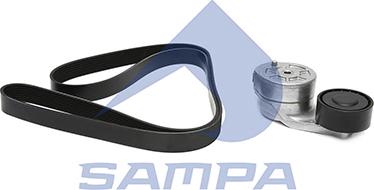 Sampa 040.715 - Поликлиновый ременный комплект autodif.ru