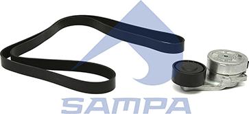 Sampa 040.718 - Поликлиновый ременный комплект autodif.ru